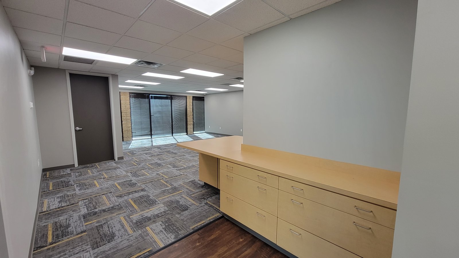 Commercial reception and office build-out